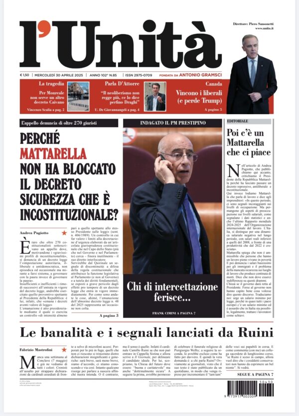 30 aprile 2025