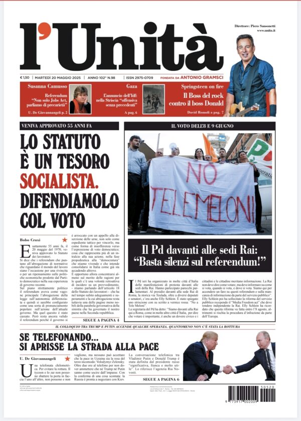 20 maggio 2025