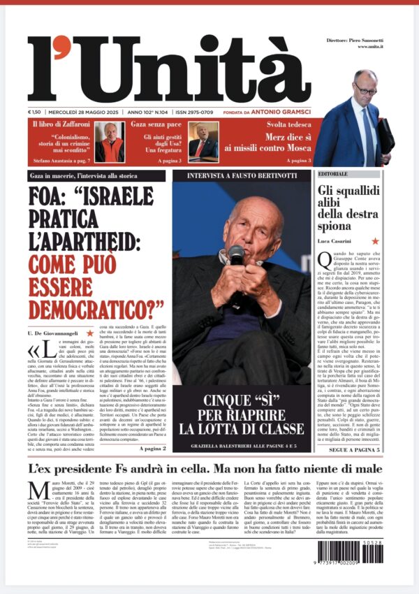 28 maggio 2025