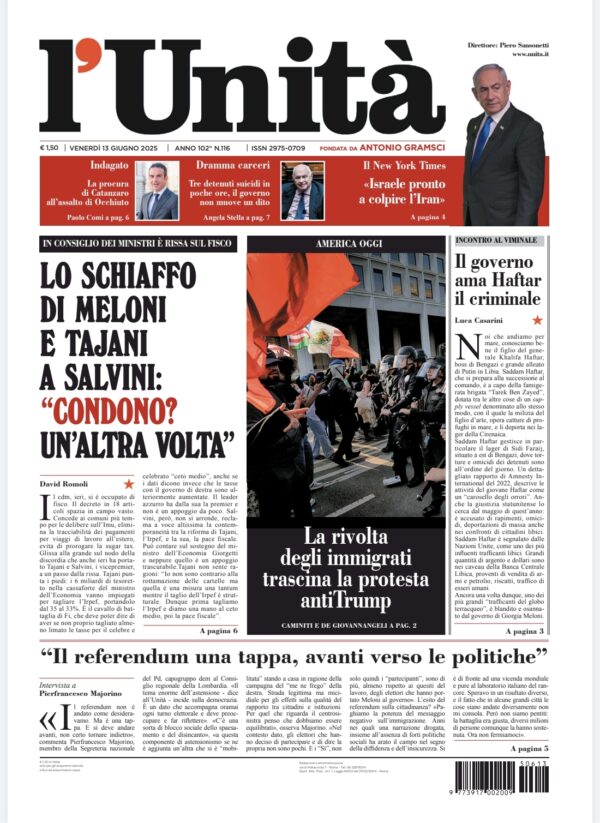 13 giugno 2025