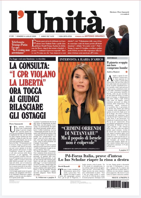 04 luglio 2025