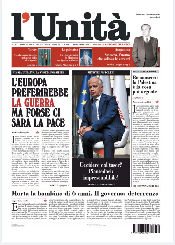 20 agosto 2025