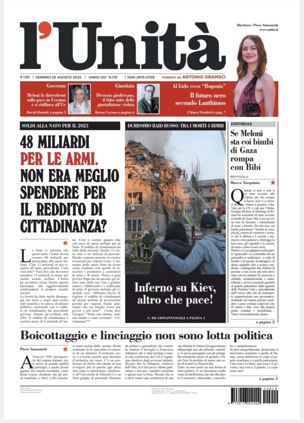 29 agosto 2025