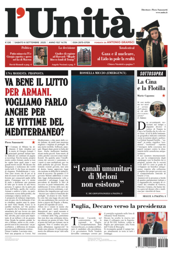 6 settembre 2025