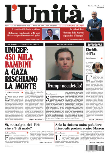 13 settembre 2025
