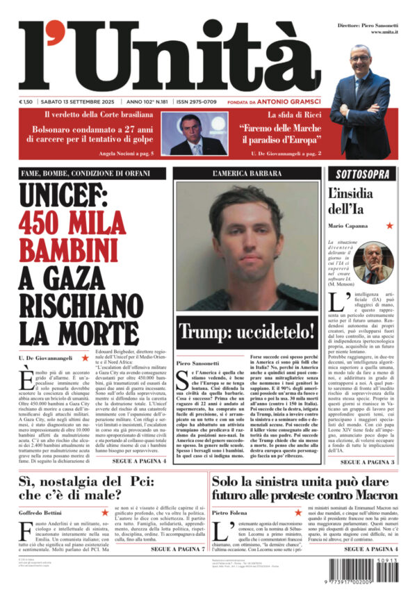 13 settembre 2025