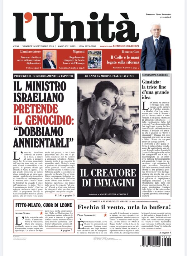 19 settembre 2025