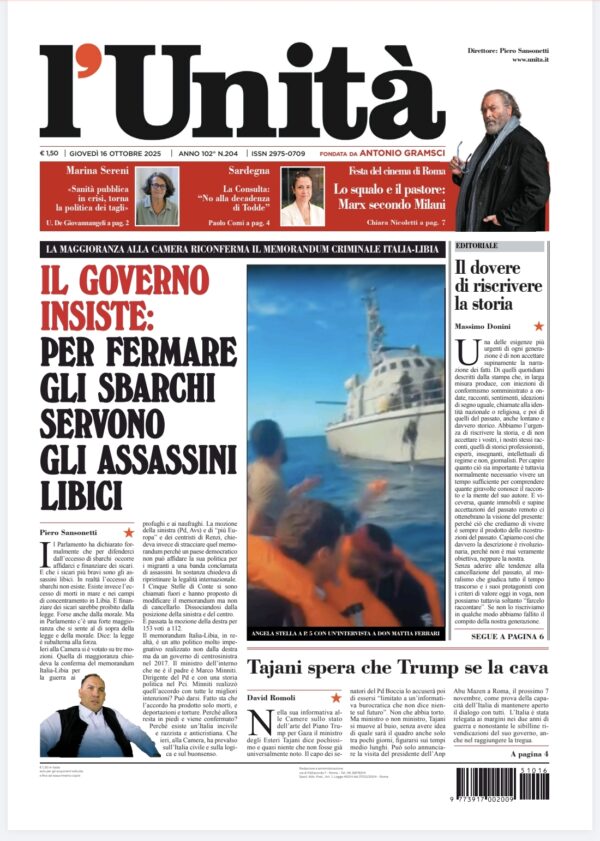 16 ottobre 2025