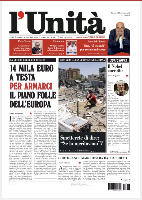 18 ottobre 2025