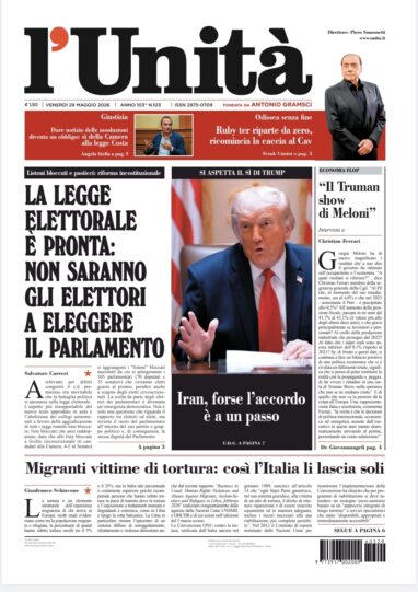 29 maggio 2026